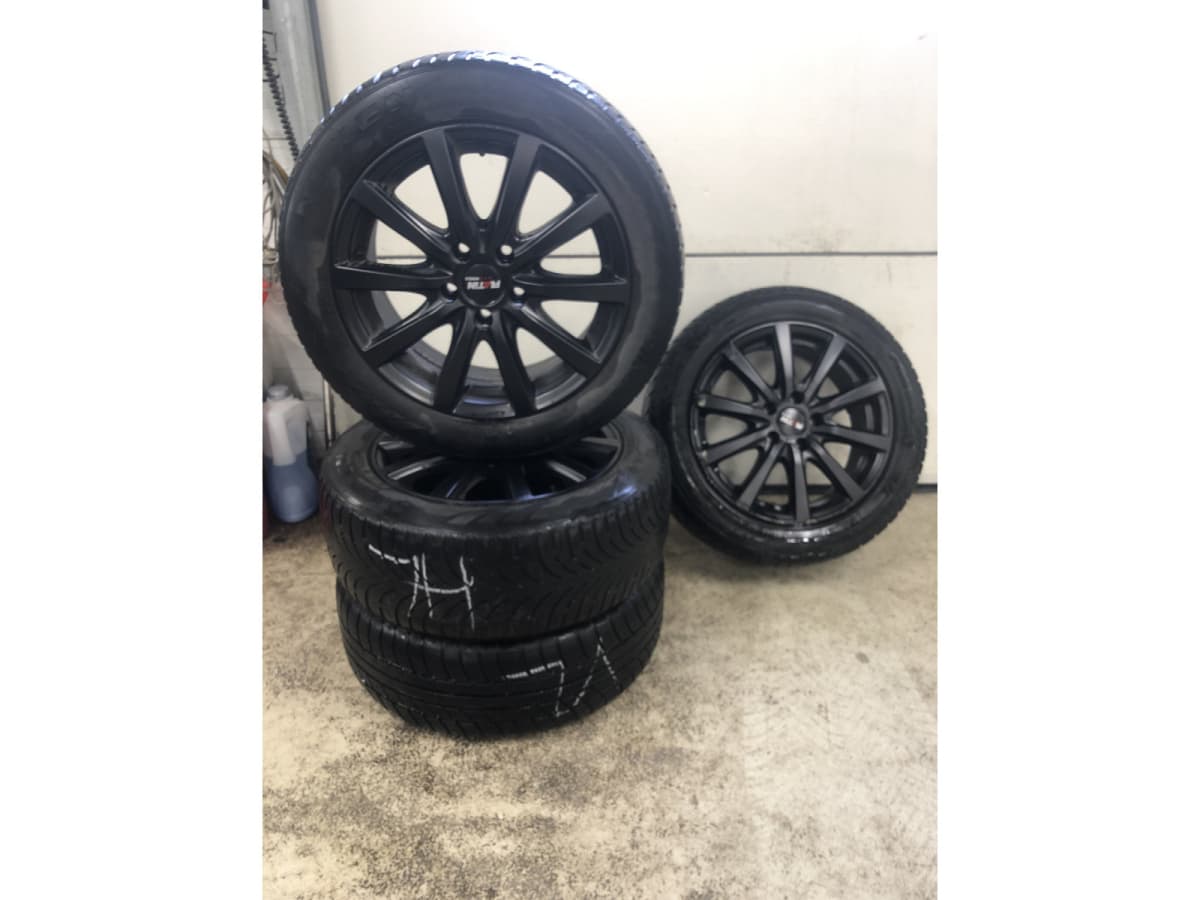 Jantes alu + Pneus hiver 16 205/55 R16 91H - Photo 1