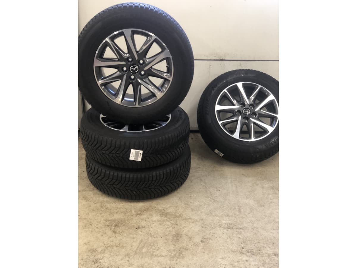 Jantes alu + Pneus hiver 17 225/65 R17 102H - Photo 1