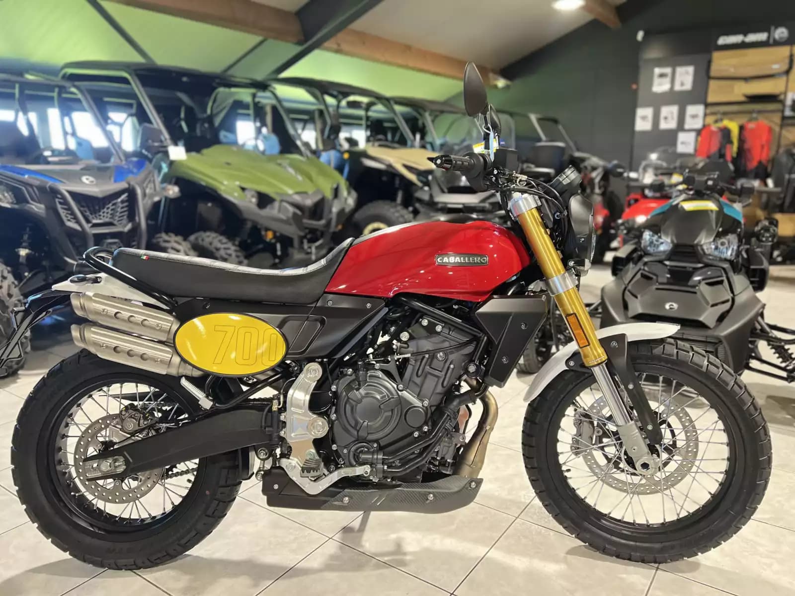 Fantic Caballero 700 Scrambler - Photo 1