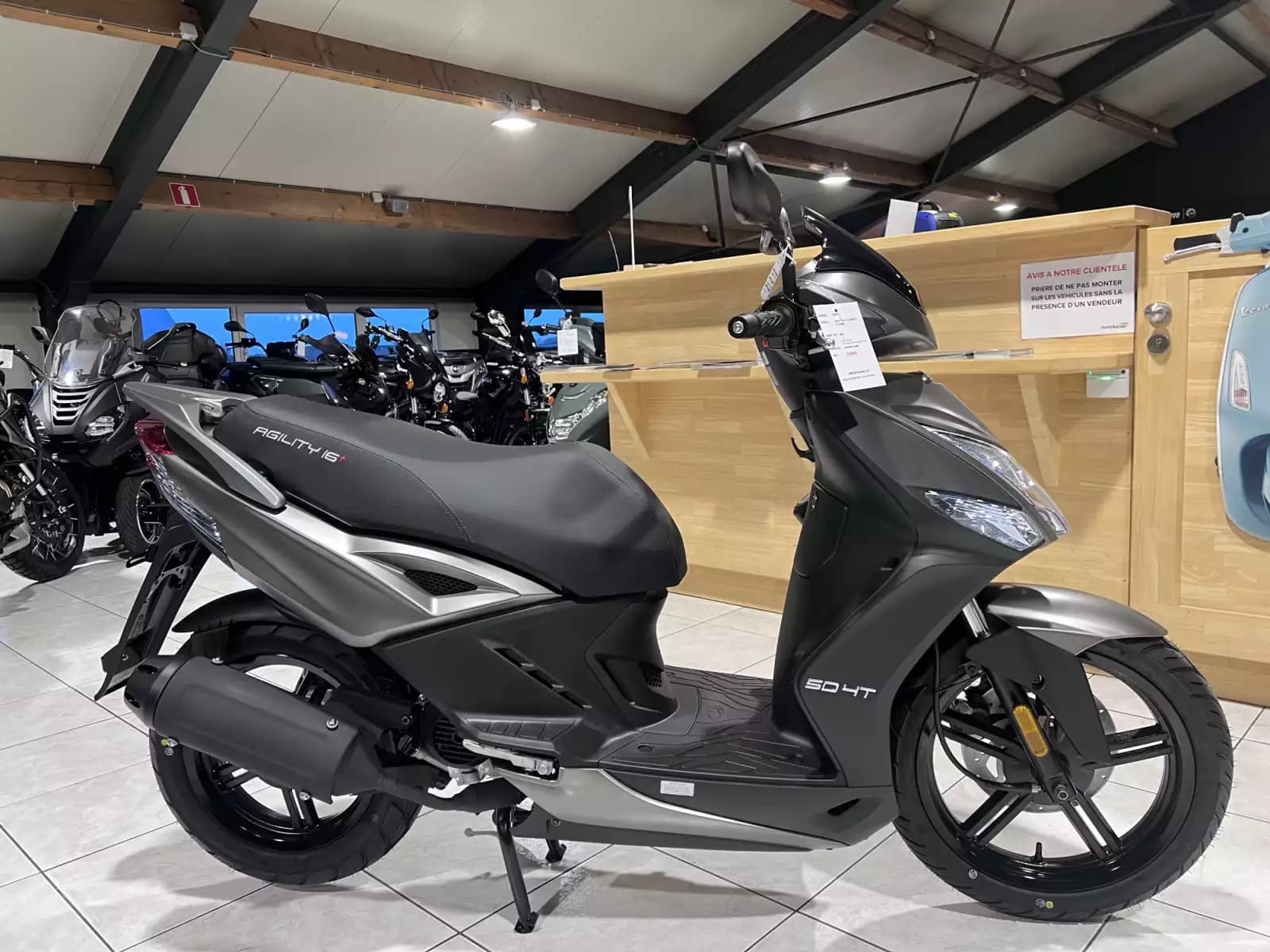 Kymco Agility 50 CLASSE A 25 km/h - Photo 1