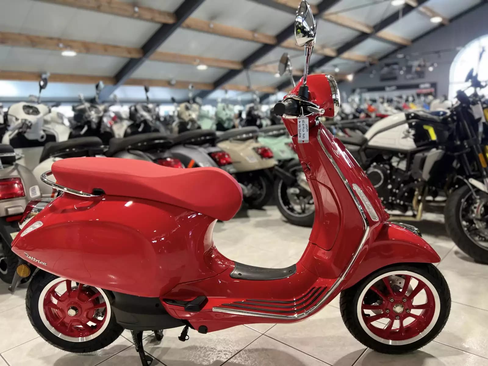 Vespa Elettrica 70 Km/h Red - Photo 1