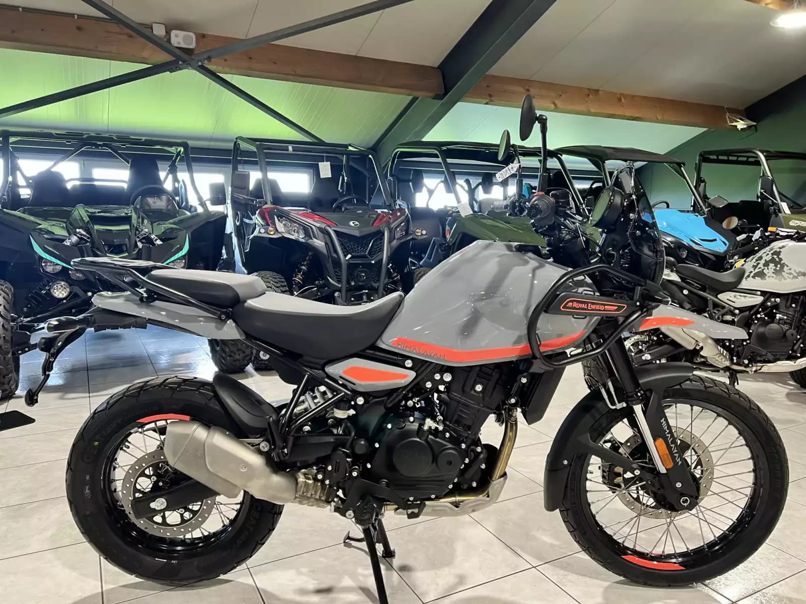 Royal Enfield Himalayan 450 Slate HIMALAYAN SALT - Photo 1