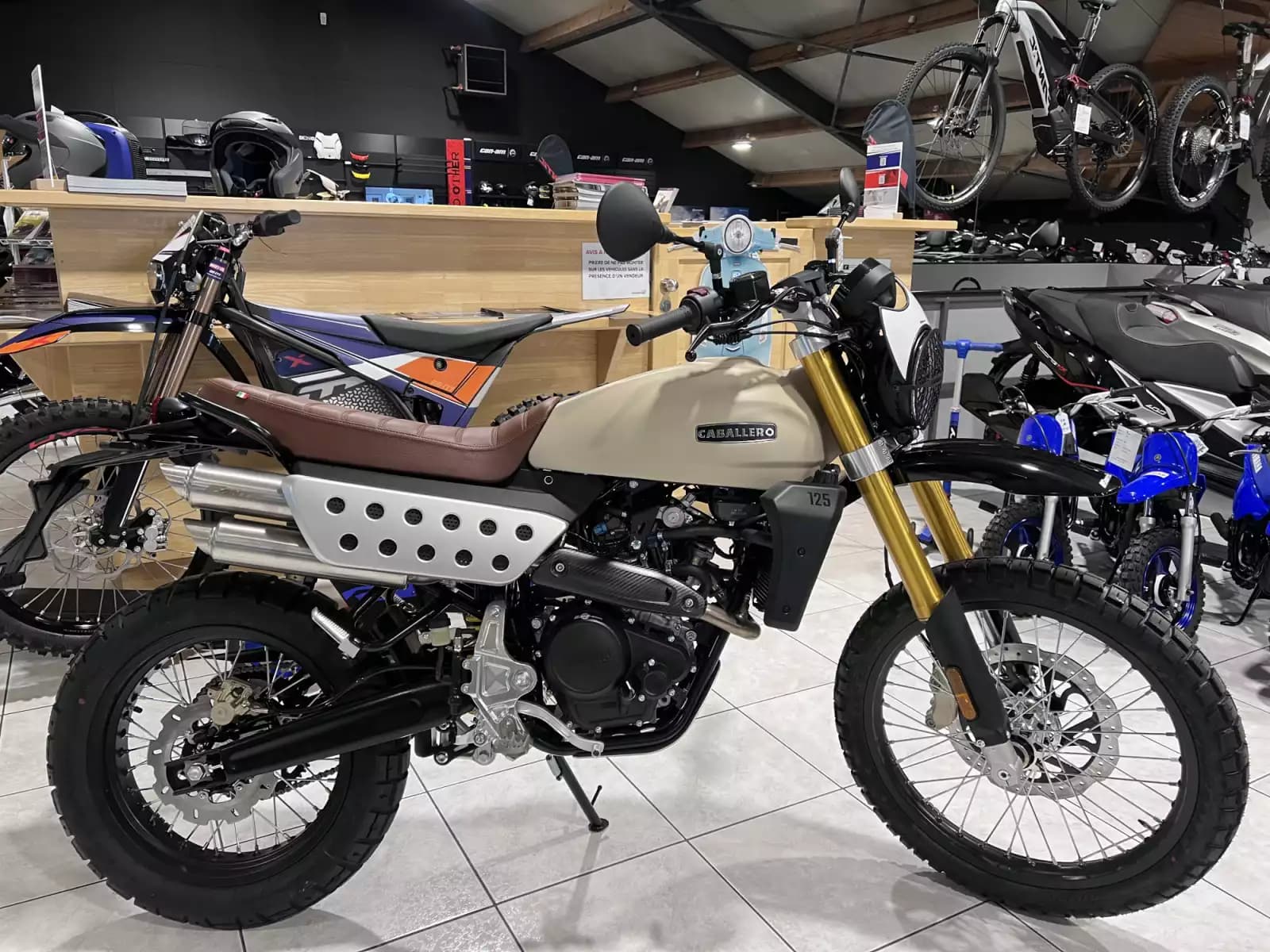 Fantic Caballero 125 RALLY - Photo 1