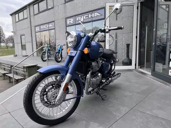 Royal Enfield Classic 650 Bruntingthorpe blue - Photo 2