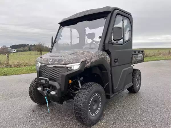 CF Moto UForce 600 EV All Terrain L7 Full cabine poly  60 km/h autonomie + 100 Km - Photo 2