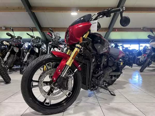 Indian 101 Scout Sunset Red Metallic with Graphics - Photo 2