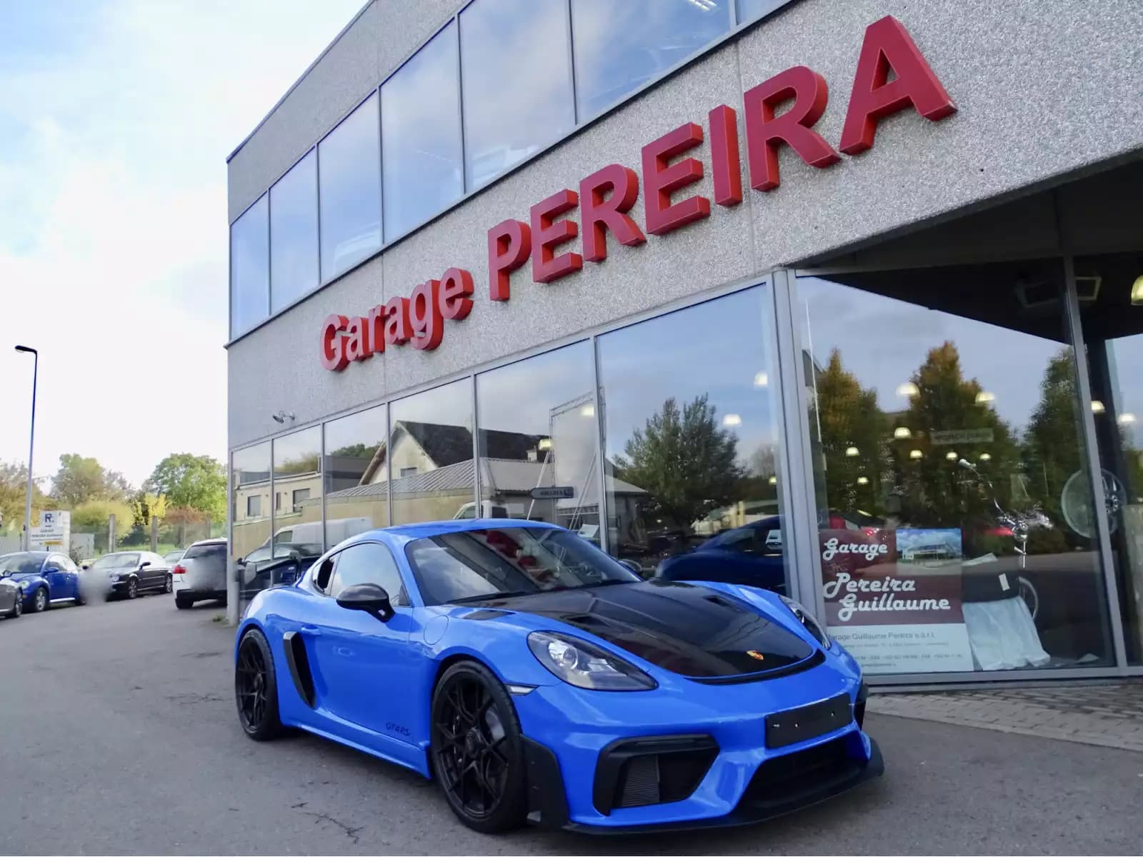 Porsche Cayman 718 GT4 RS NEW Signature DYLAN PEREIRA SUPERCUP CHAMPION 2022 - Photo 1