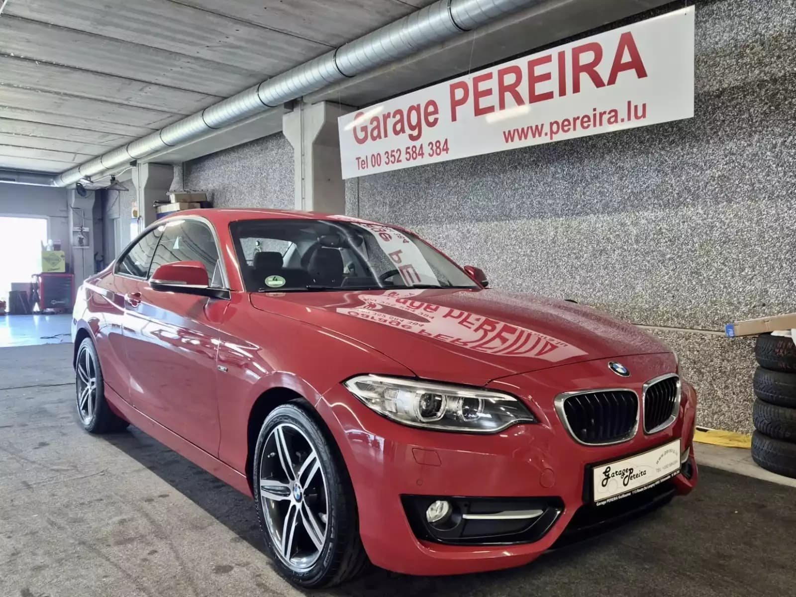 BMW 218 i SPORTLINE COUPE AUTO LED NAVI 1 HAND - Photo 1
