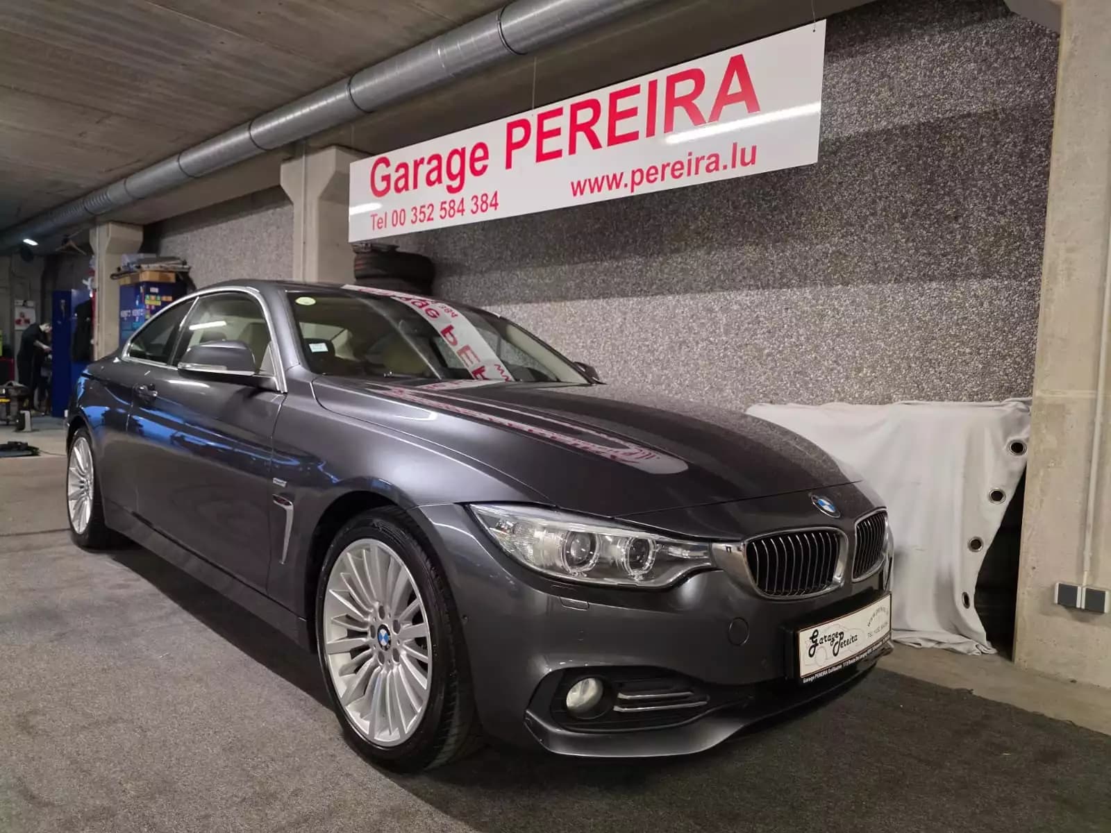 BMW 420 D LUXURY LINE HEAD UP AUTO CUIR NAVI - Photo 1