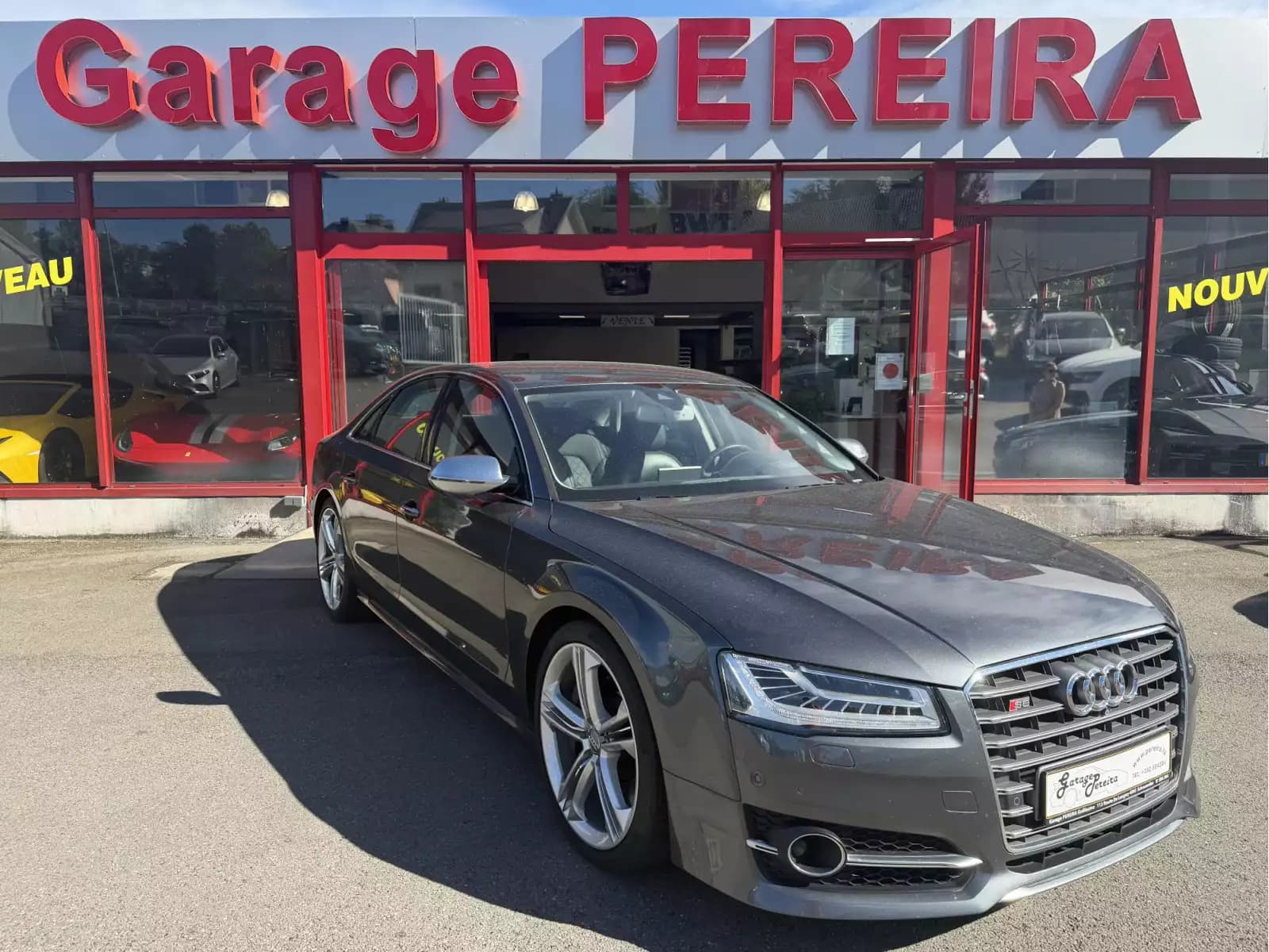 Audi S8 4.0 TFSI QUATTRO NIGHT VISION BOSE CUIR NAVI 1 HAND - Photo 1