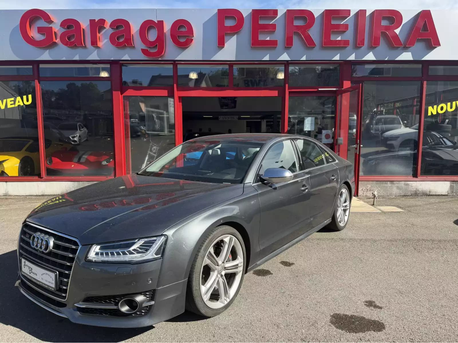 Audi S8 4.0 TFSI QUATTRO NIGHT VISION BOSE CUIR NAVI 1 HAND - Photo 1