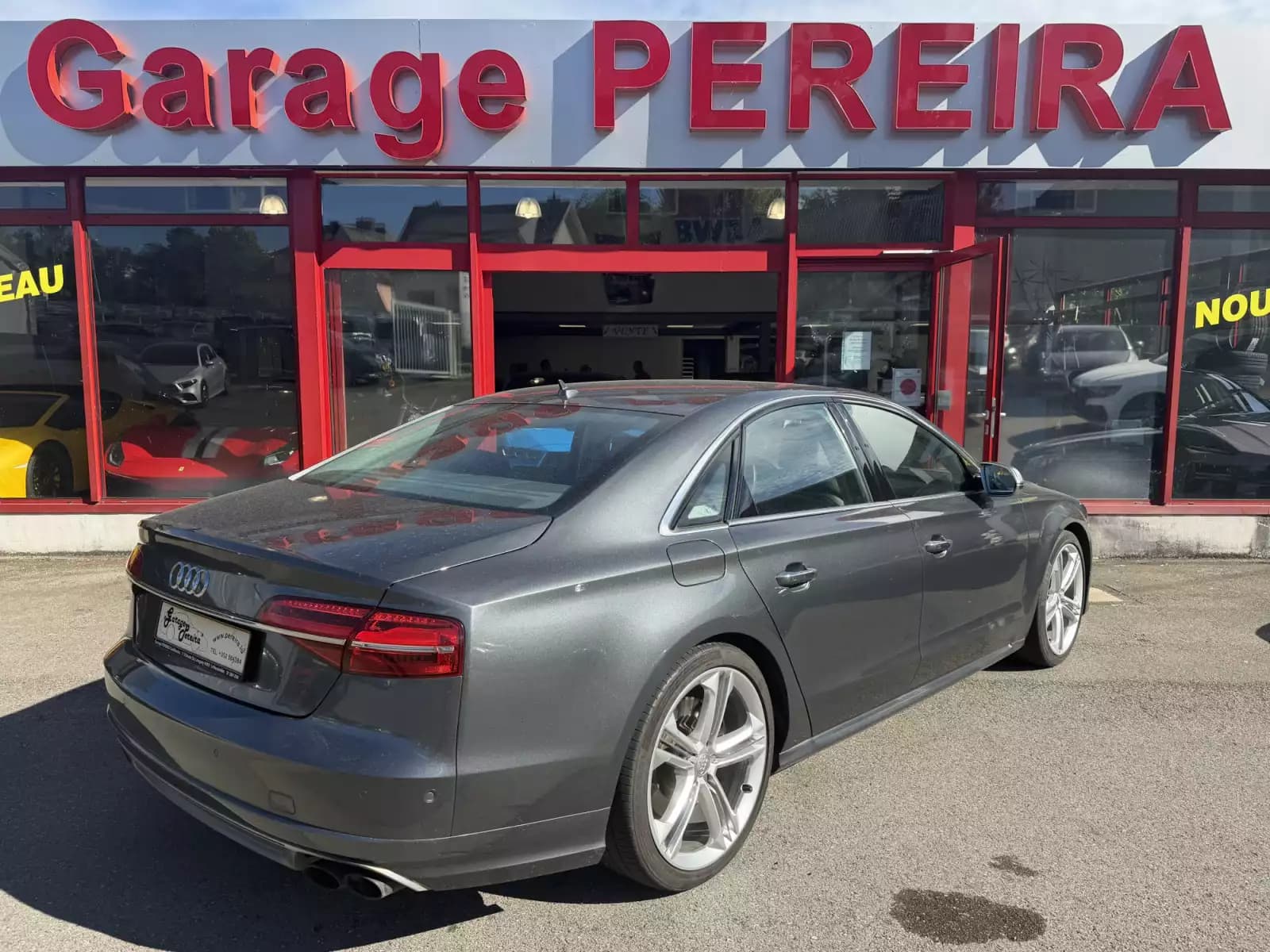 Audi S8 4.0 TFSI QUATTRO NIGHT VISION BOSE CUIR NAVI 1 HAND - Photo 1