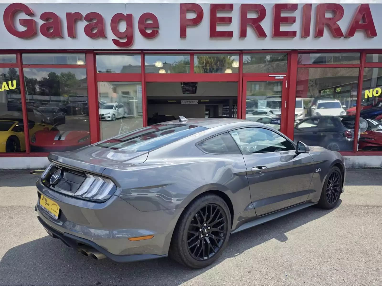 Ford Mustang 5.0 V8 GT EUROPA COC BANG OLUFSEN CUIR NAVI GARANTIE FORD 10/20261 HAND - Photo 1