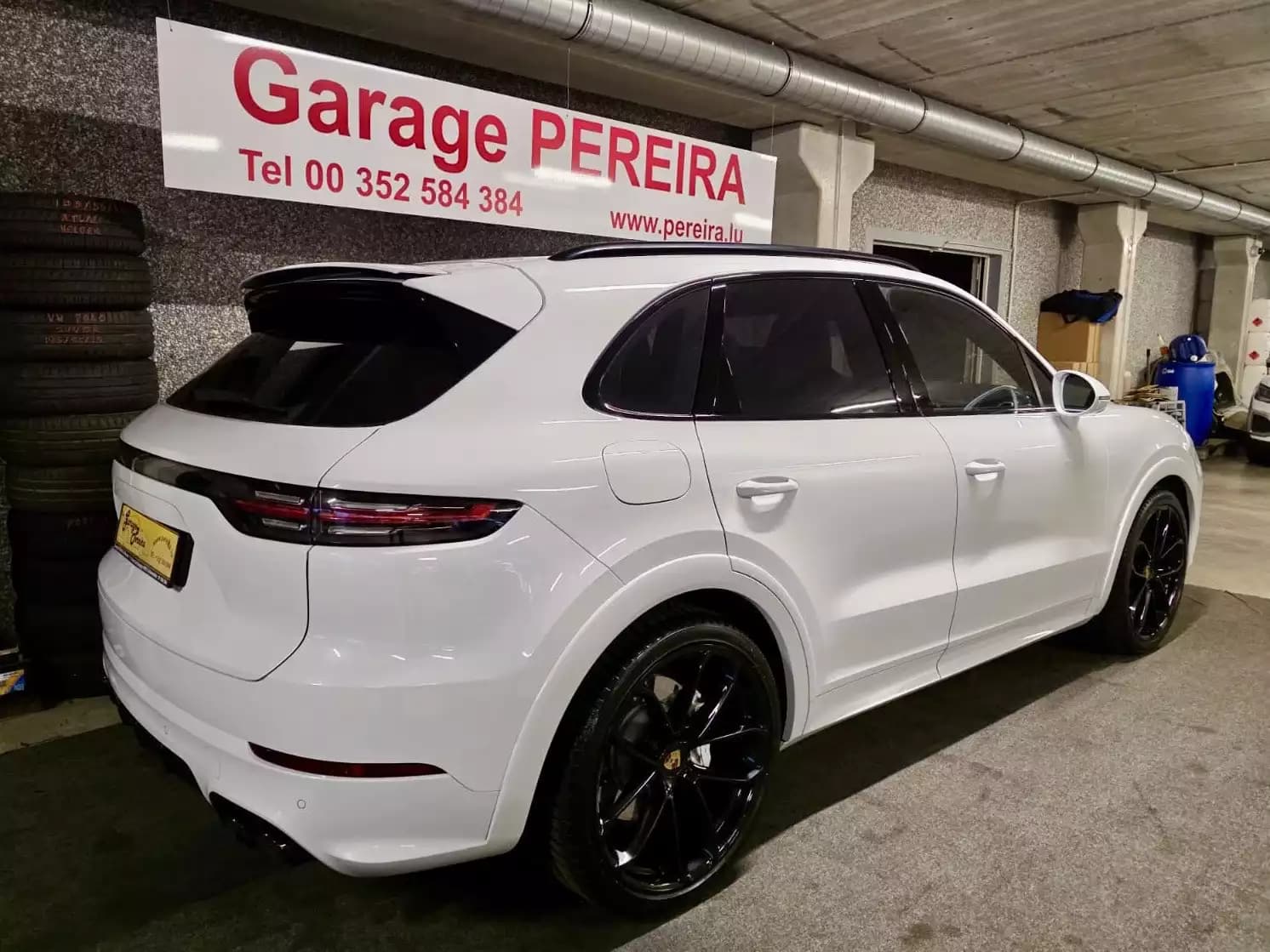 Porsche Cayenne 4.0 TURBO PSCB SPORT DESIGN CARBON APPROVED Hinterradlenkung Roues Directionnels arrière - Photo 1