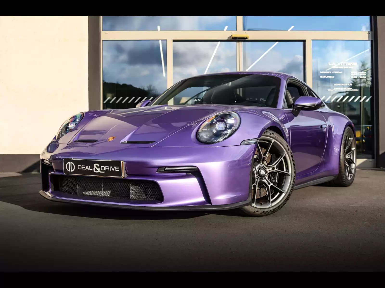 Porsche 911 (992.1) GT3 TOURING PDK – VIOLA PURPLE METALLIC PTS – PORSCHE APPROVED 03/2027 - Photo 1