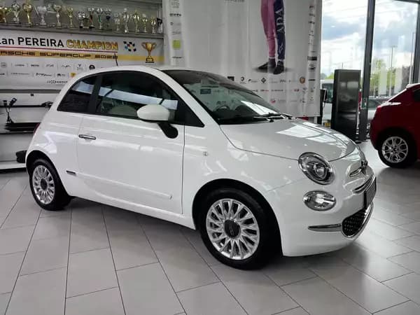 Fiat 500 LOUNGE 1.0i HYBRID 70, CUIR-PARTIEL, REGULATEUR, PARKTRONIC, CLIMA, ALU 15'', 1° MAIN, - Photo 3