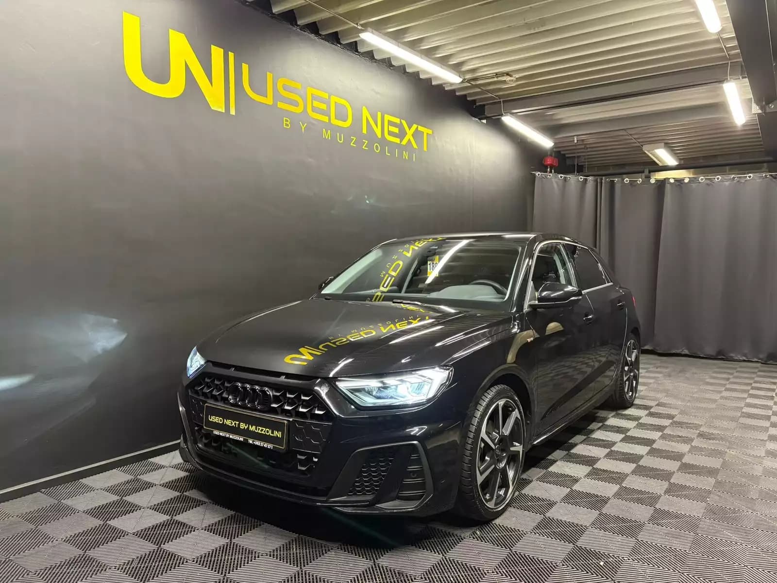 Audi A1 30 TFSI 115cv S-TRONIC Black Edition CAMERA/ECLAIRAGE D'AMBIANCE - Photo 1