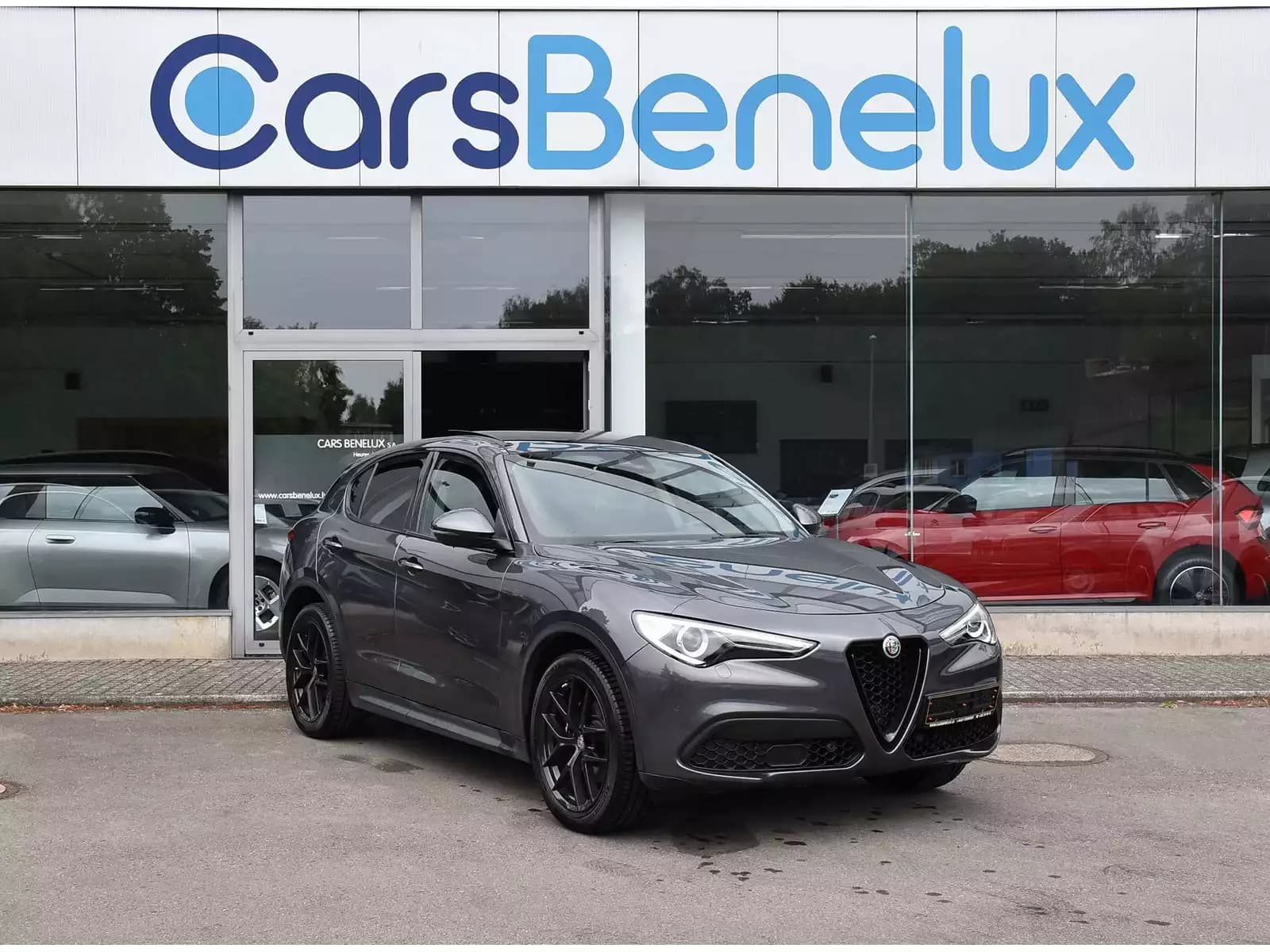Alfa Romeo Stelvio 2.0T Q4 Sprint TO CUIR MEMO ACC LANE SIDE GPS CAM 1° MAIN - Photo 1