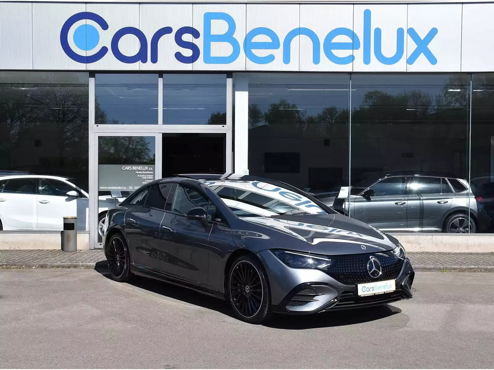 Mercedes-Benz EQE 300 AMG Line AIRMATIC DISTR CUIR MEMO PANO BURMESTER CAM360 1° MAIN - Photo 1