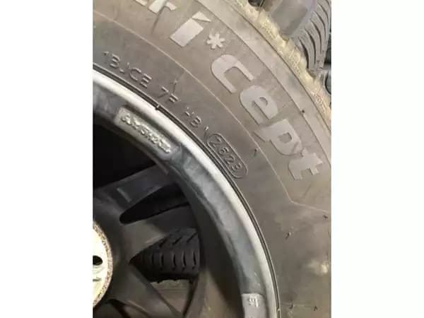 Jantes alu + Pneus hiver 15 195/60 R15 88T - Photo 3