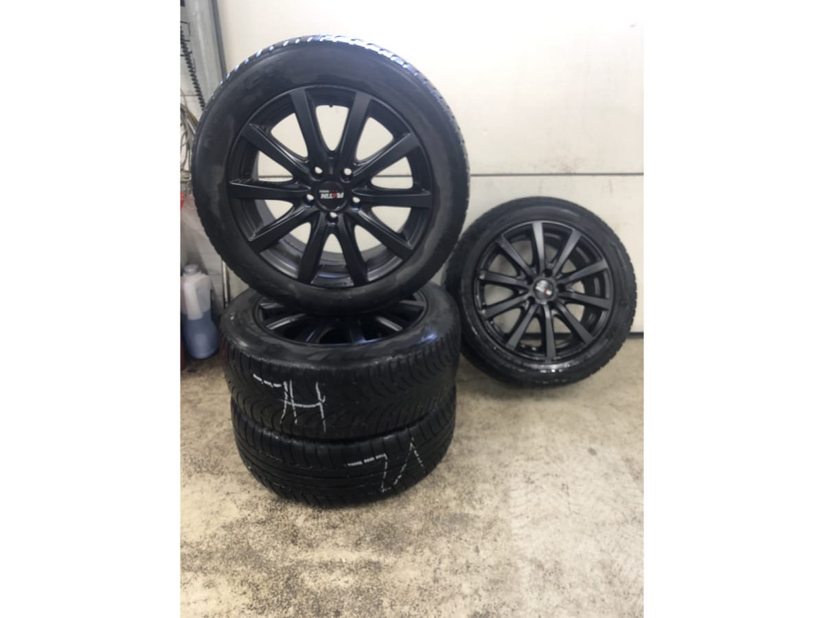 Jantes alu + Pneus hiver 16 205/55 R16 91H - Photo 1