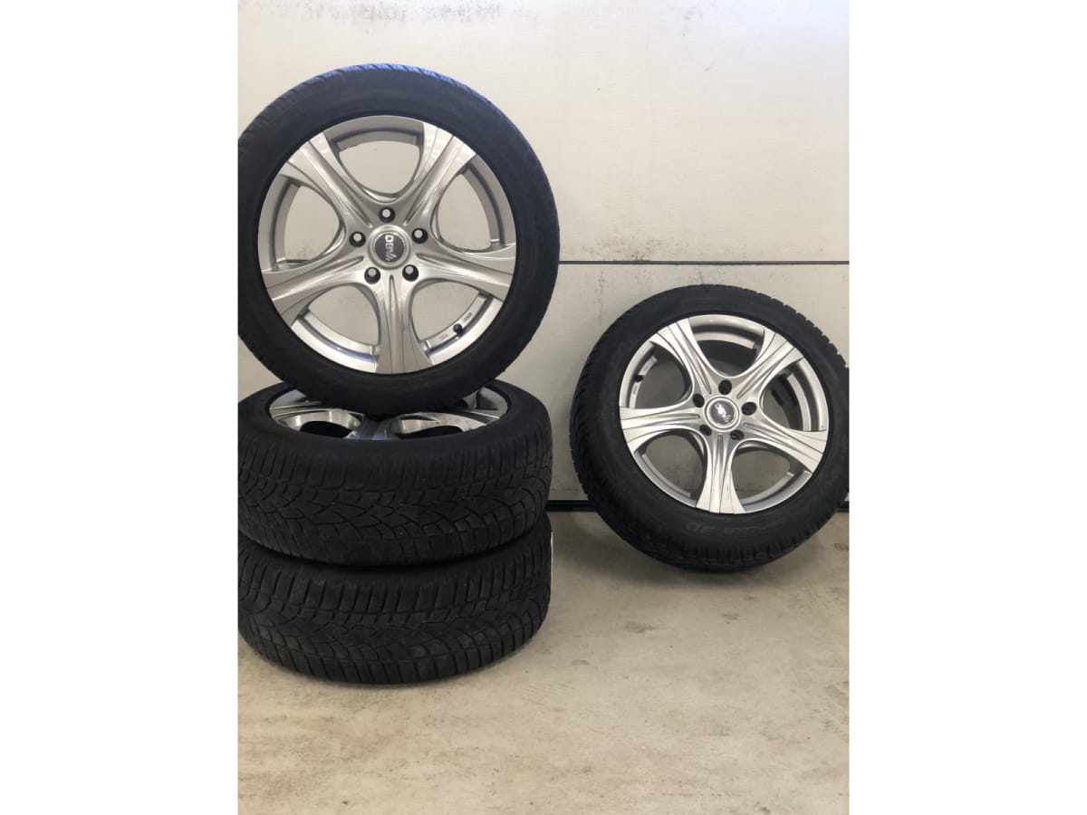 Jantes alu + Pneus hiver 17 225/50 R17 94H - Photo 1