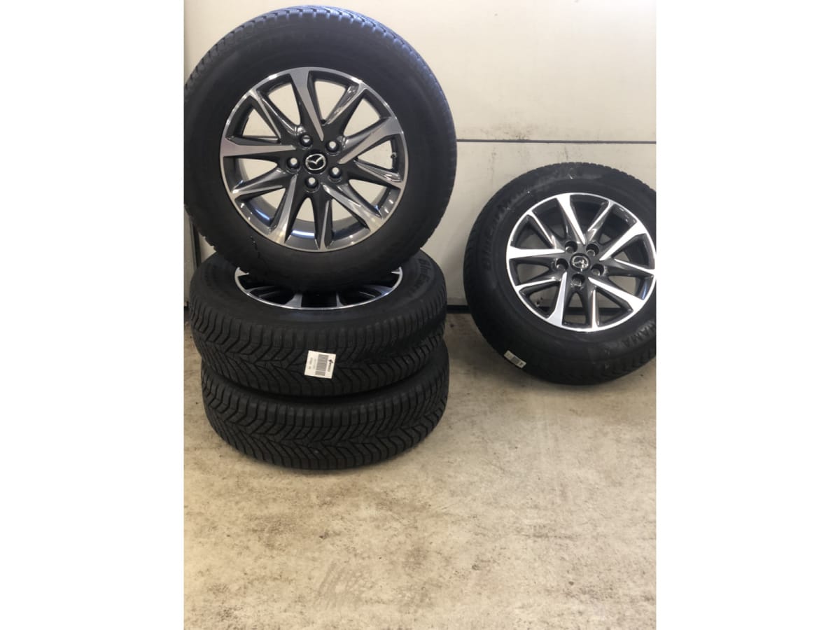 Jantes alu + Pneus hiver 17 225/65 R17 102H - Photo 1