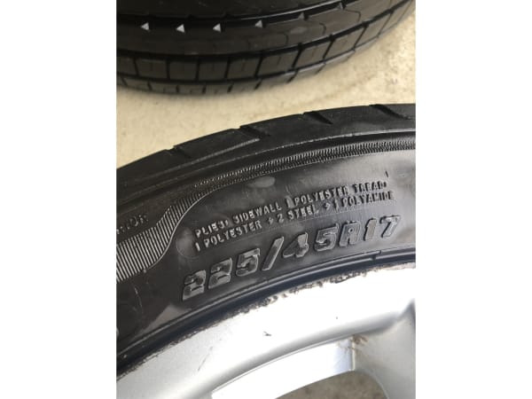 Jantes alu + Pneus été 17 225/45 R17 91V - Photo 2