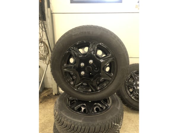 Jantes acier + Pneus hiver 15 195/65 R15 91T - Photo 2