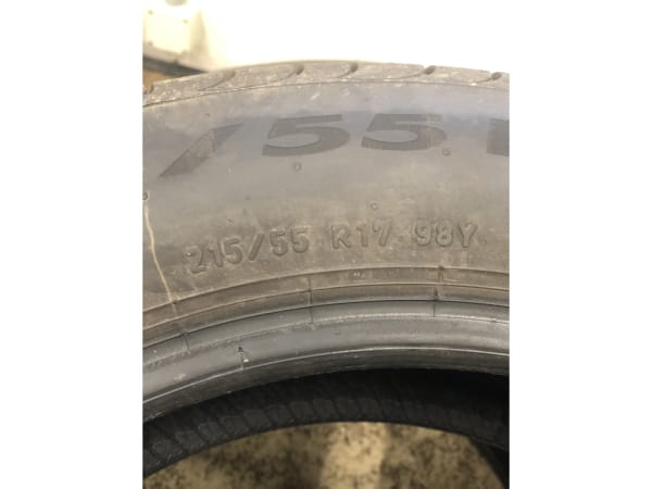 Pneus été 17 215/55 R17 94V - Photo 3