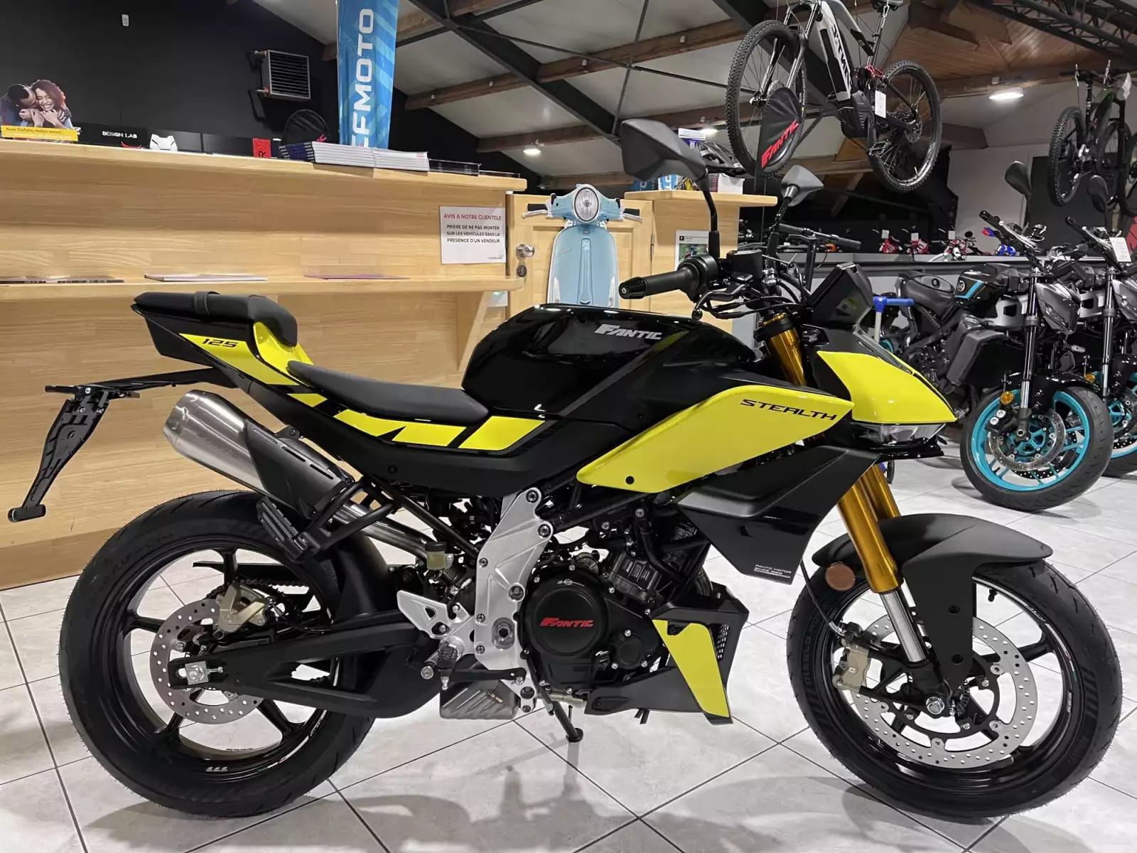 Fantic Stealth 125 - Photo 1