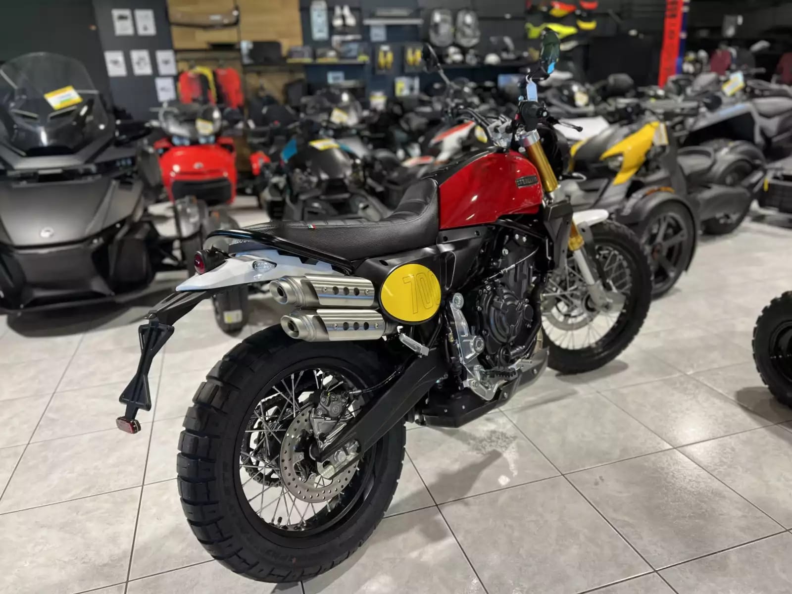 Fantic Caballero 700 Scrambler - Photo 1