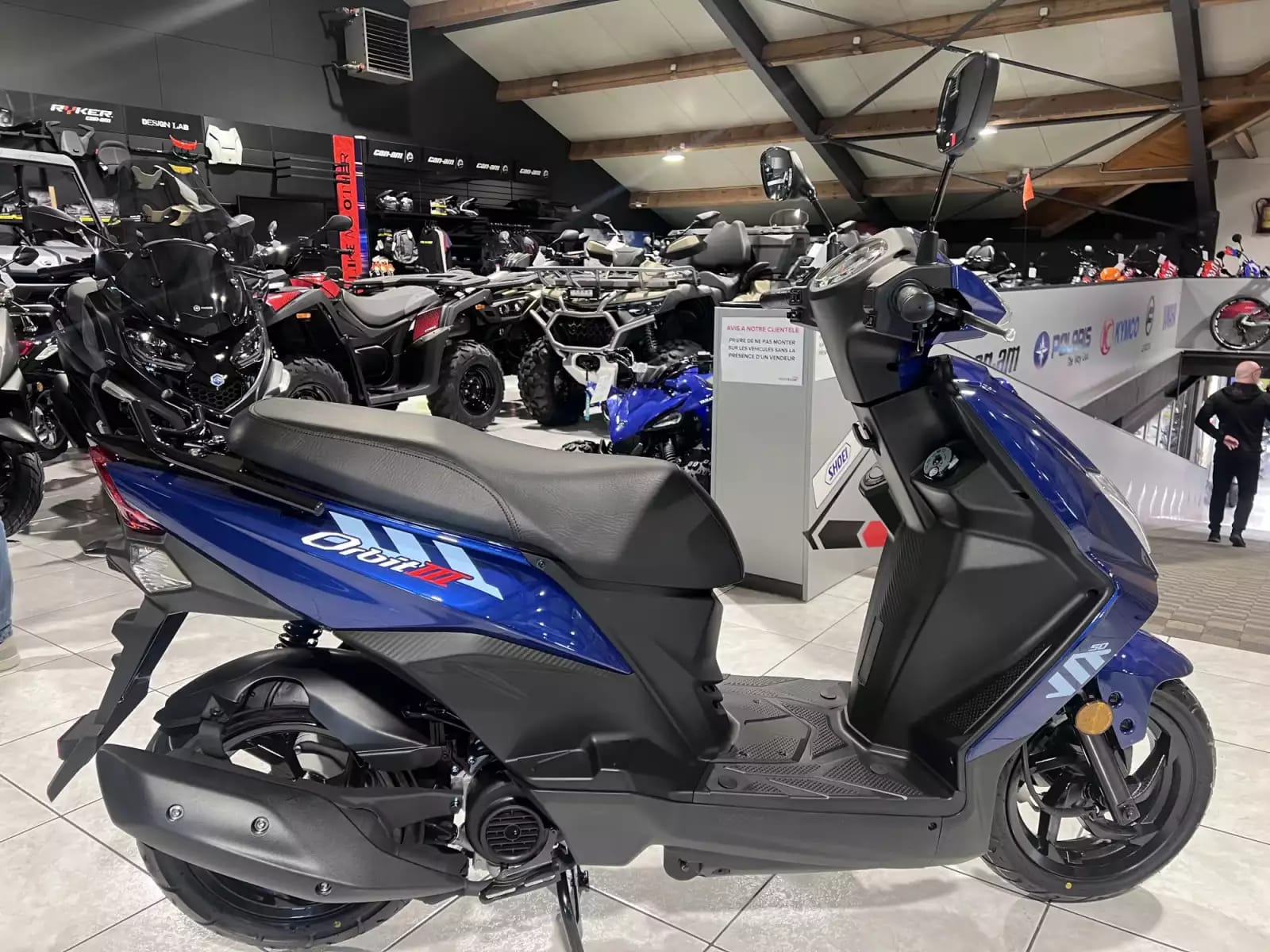 SYM Orbit III 50 classe B 45 Km/h - Photo 1