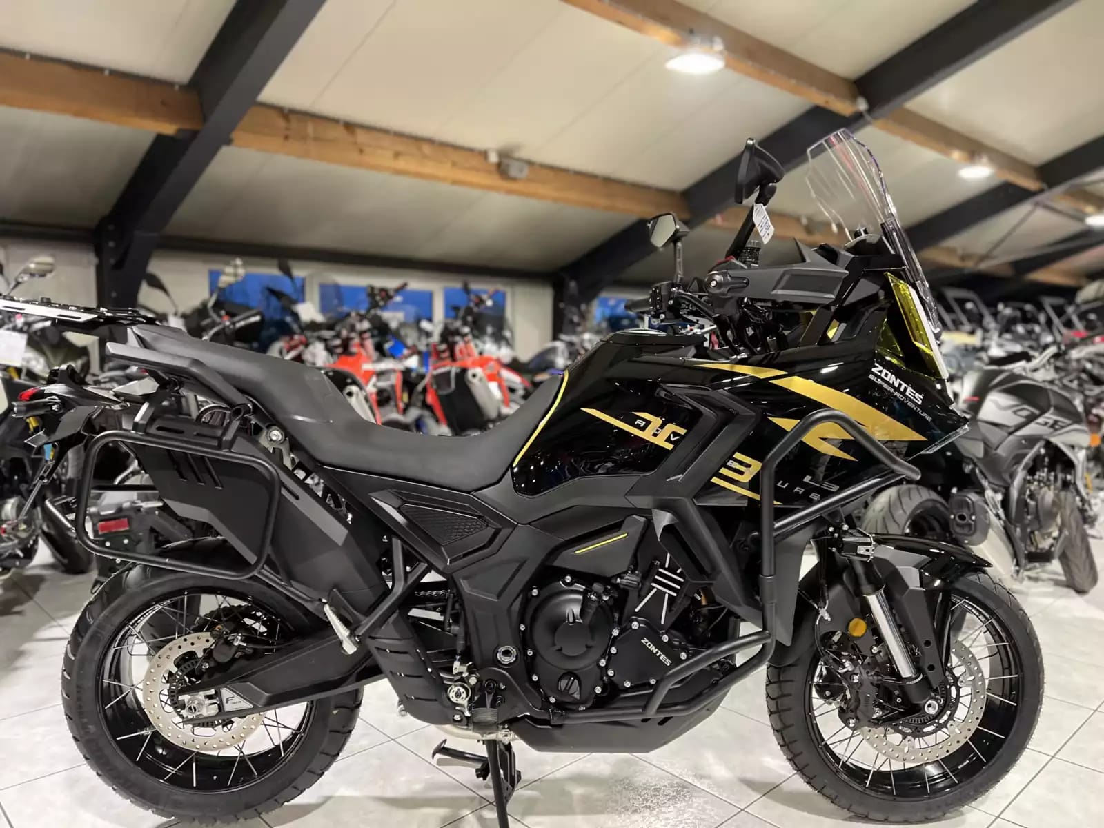 Zontes 703 F BLACK/GOLD 19 - Photo 1