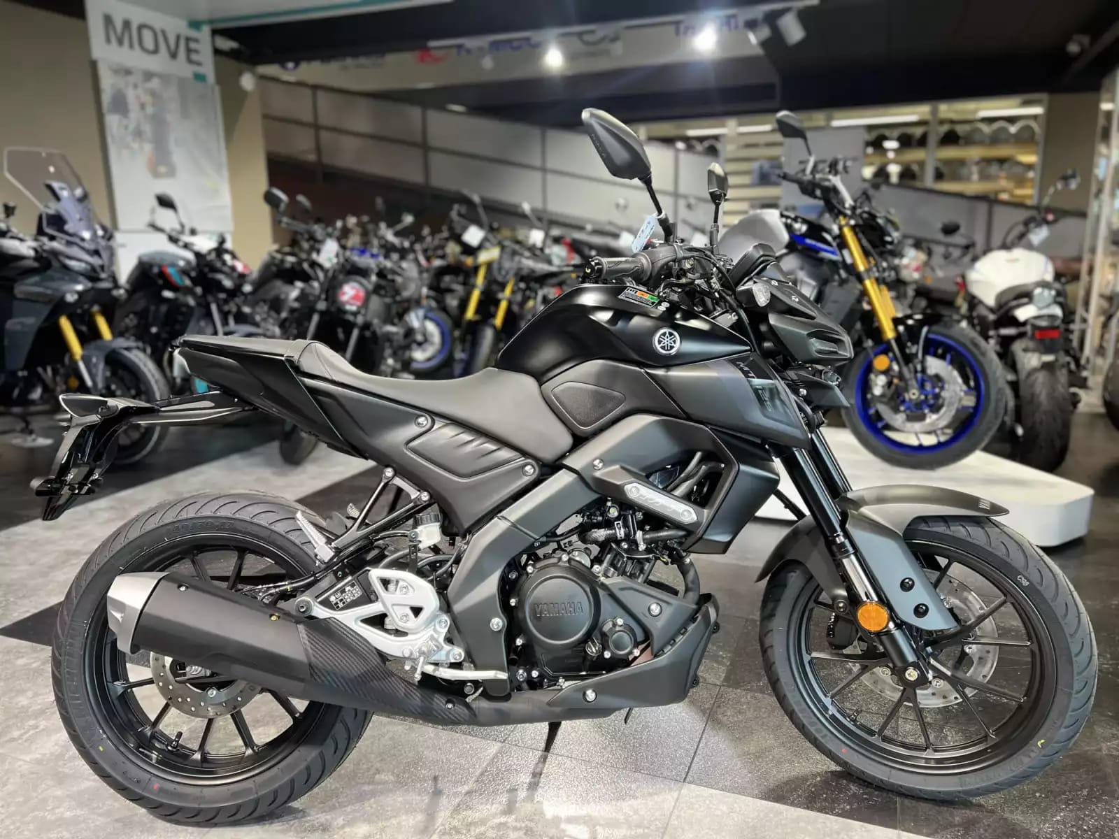 Yamaha MT-125 TECH BLACK - Photo 1