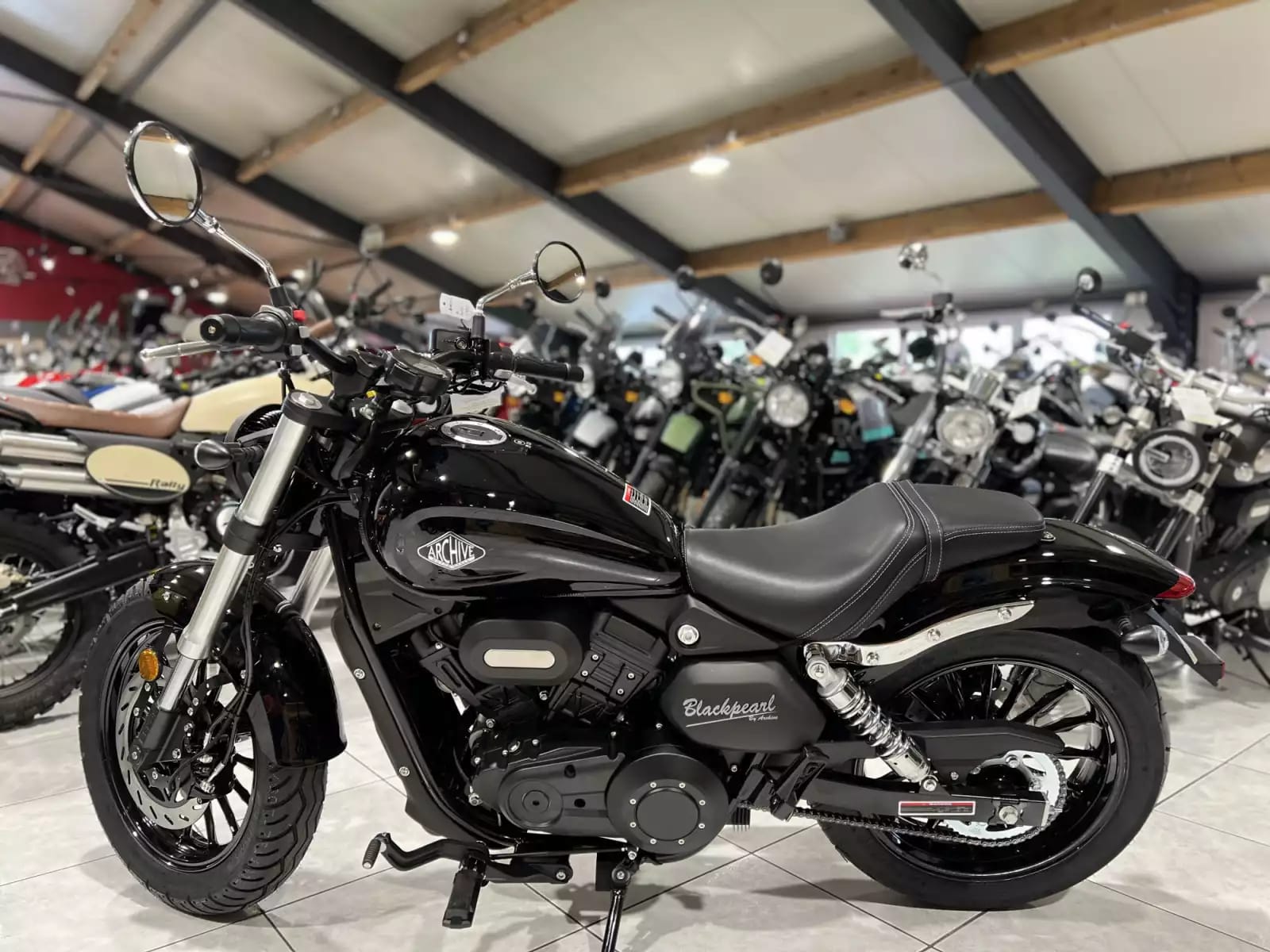 Archive Motorcycle Custom 125 Black Pearl - Photo 1