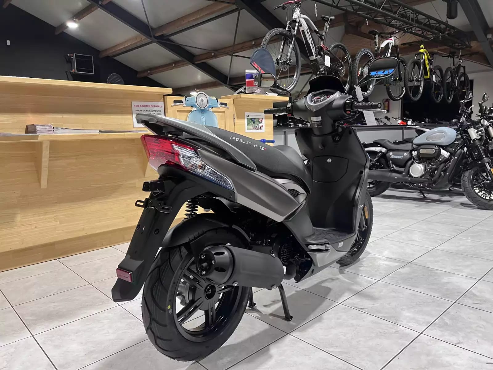 Kymco Agility 50 CLASSE A 25 km/h - Photo 1