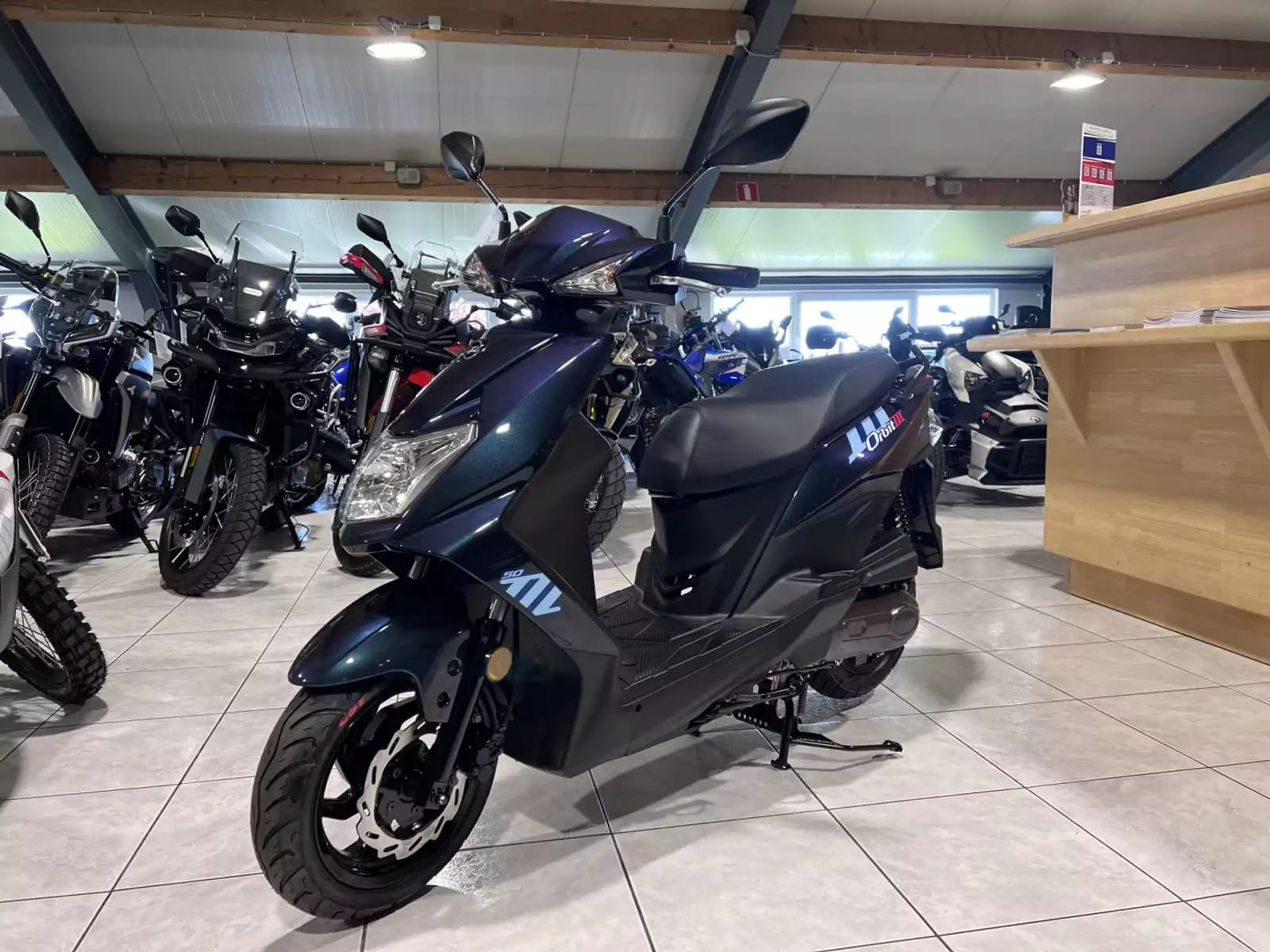 SYM Orbit III 50 Classe A  25 Km/h - Photo 1