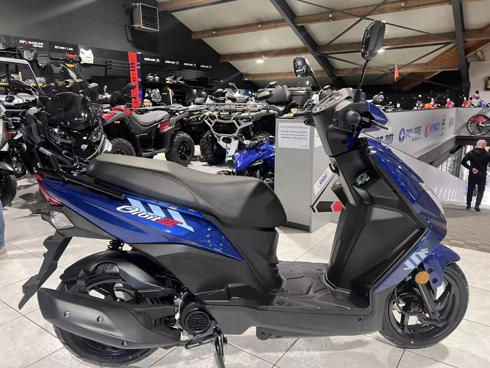 SYM Orbit III 50 classe B 45 Km/h - Photo 1