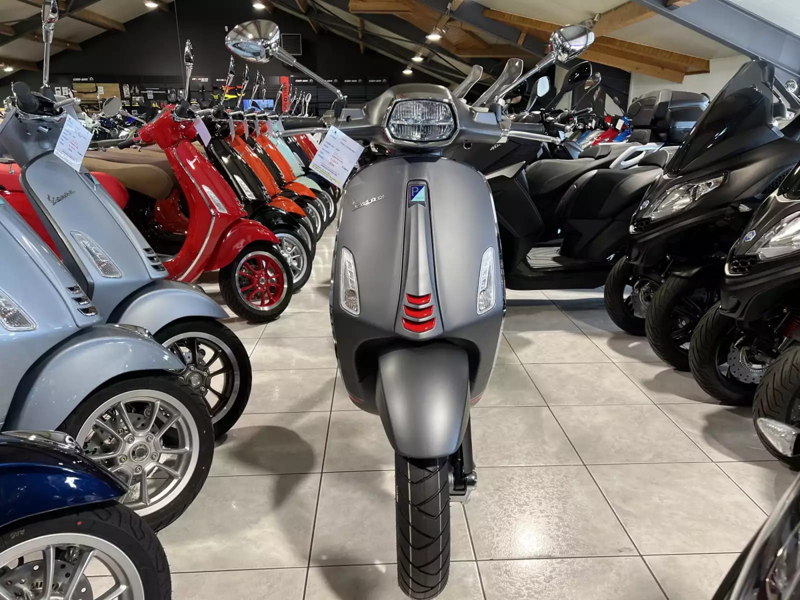 Vespa Sprint S 125 GRIS MATT - Photo 1