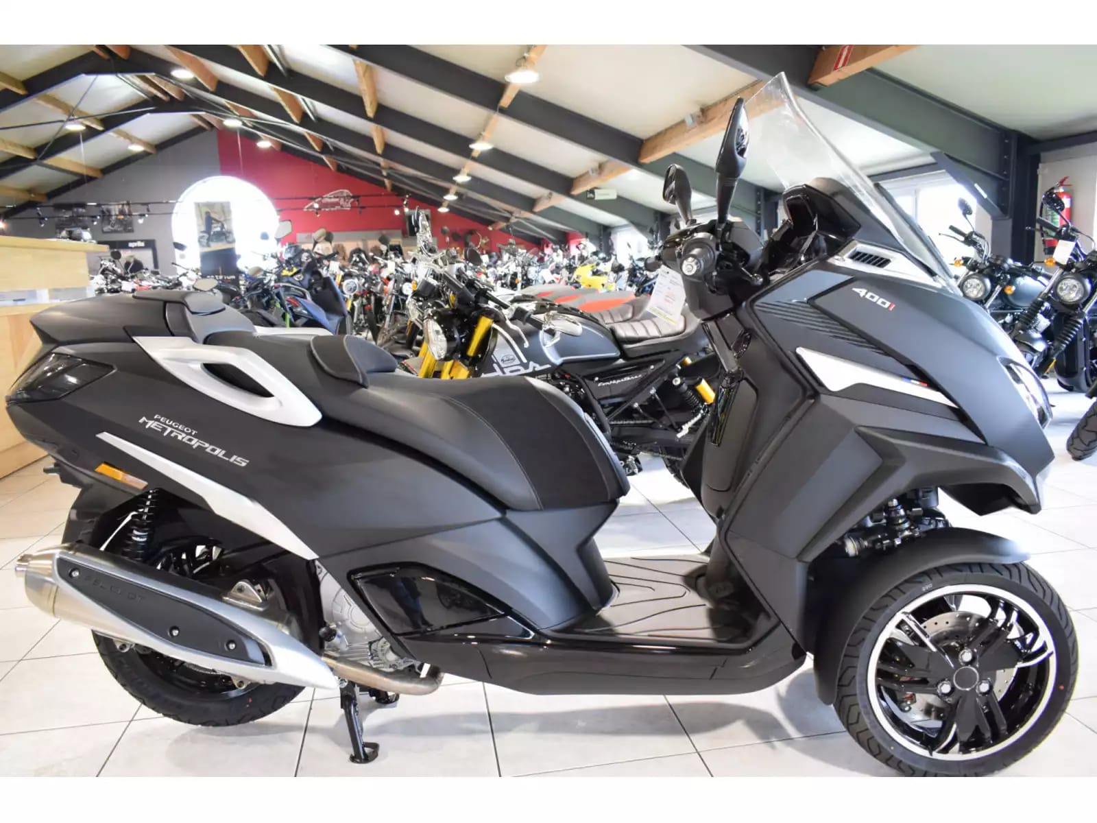 Peugeot Metropolis V3 E5 ALLURE NOIR MATT - Photo 1