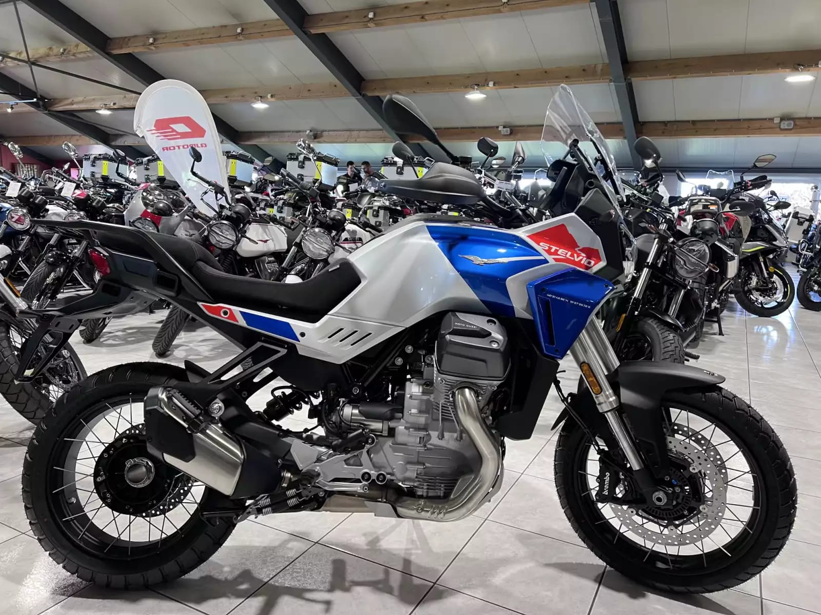 Moto Guzzi Stelvio PFF Rider Assistance Solution 1000  Duecento Tributo - Photo 1