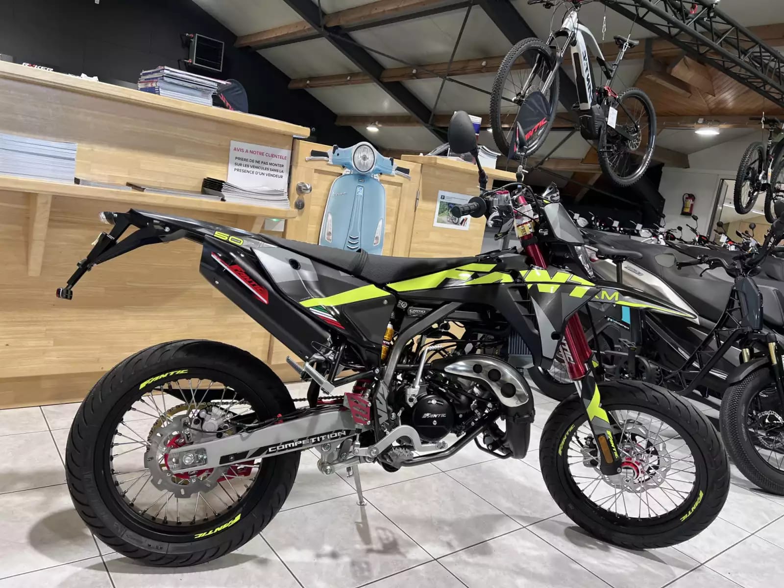 Fantic Motard 50 2T COMPETITION - Photo 1