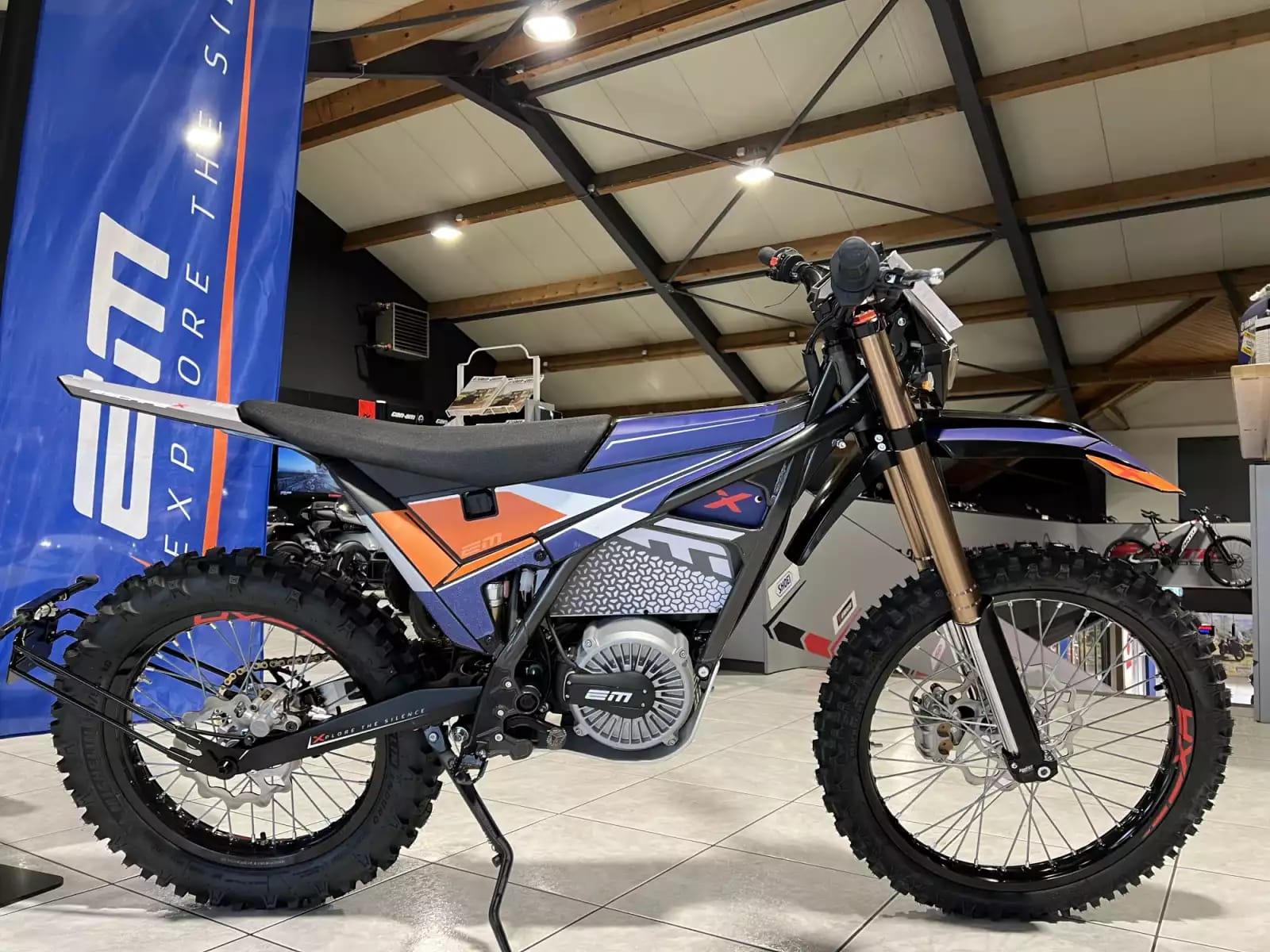 Electric Motion Escape XR 700 NM, 3500 KW, 85 KM/H, Autonomie 88 km, embrayage - Photo 1