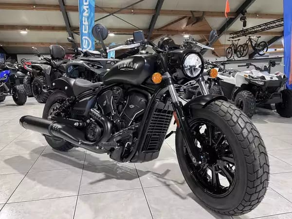Indian Scout Bobber Ltd + Tech Black Smoke - Photo 2