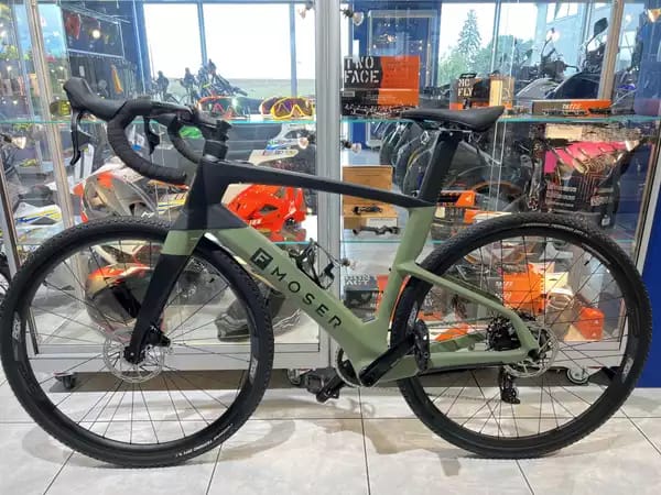 Moser e-Gravel Rival carbon 42Nm Taille S / 250Wh, 36 V. - Photo 2