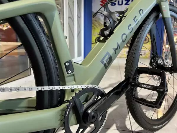 Moser e-Gravel Rival carbon 42Nm Taille S / 250Wh, 36 V. - Photo 3