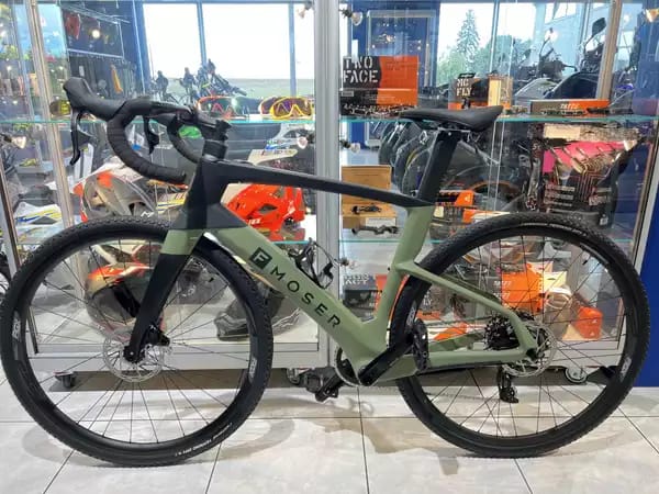 Moser e-Gravel Rival carbon 42Nm Taille M / 250Wh, 36 V. - Photo 2