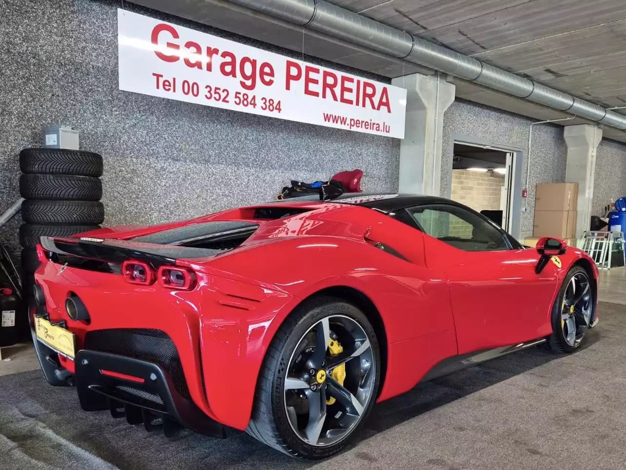 Ferrari SF90 Stradale DAYTONA RACING SEATS FULL ELECTRIC CARBON LIFT JBL - Photo 1