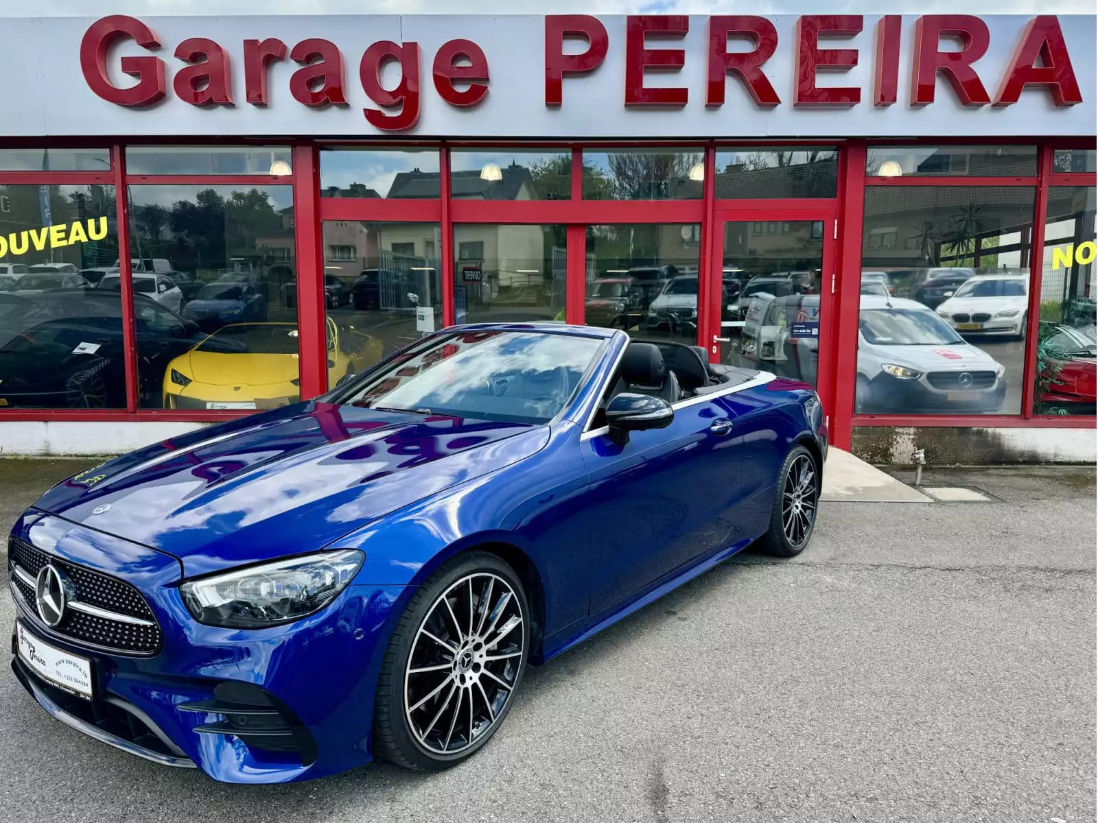 Mercedes-Benz E 300 CABRIO AMG LINE SOFTCLOSE BURMESTER CUIR NAVI - Photo 1